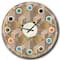 Designart 'Retro Square Design V Mid-Century Modern Wall Clock